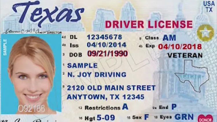 renovar la tarjeta de identificación de texas